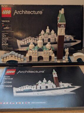 Lego Architecture Venice 21026 100% Complete